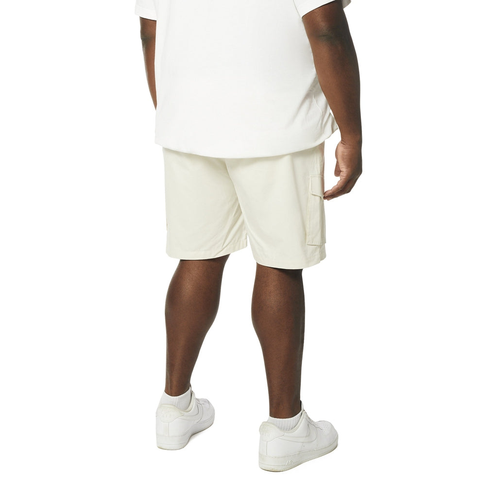 Smoke Rise Big and Tall Big and Tall - Graphic Polished Twill Shorts - Chalk