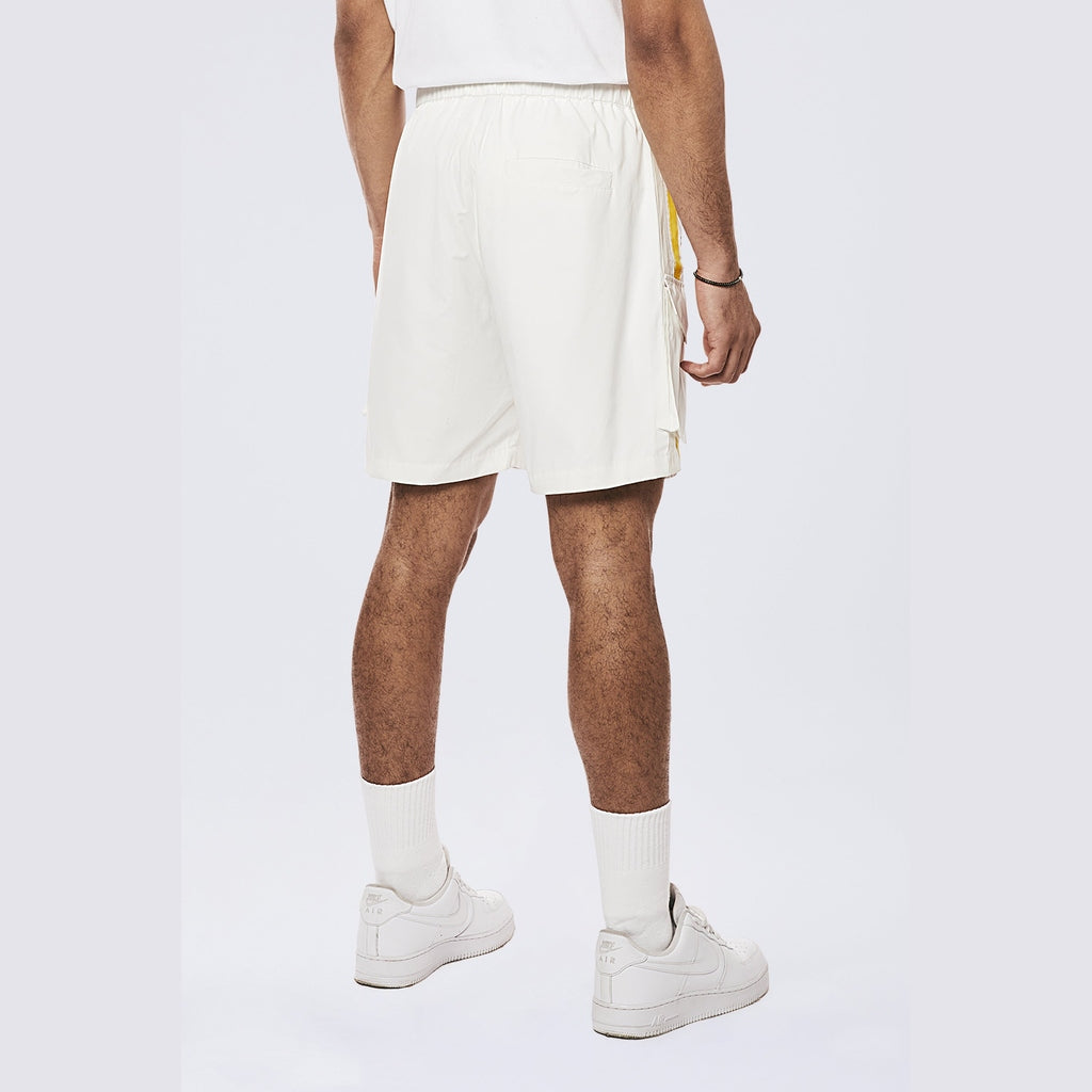 Smoke Rise Yacht Club Cargo Shorts - Snow White