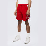 Smoke Rise Yacht Club Cargo Shorts - True Red