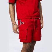 Smoke Rise Yacht Club Cargo Shorts - True Red