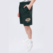 Smoke Rise Golf Club Woven Cargo Twill Lounge Shorts - Scarab