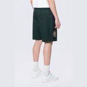 Smoke Rise Golf Club Woven Cargo Twill Lounge Shorts - Scarab