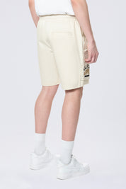 Pitstop Cargo Twill Lounge Shorts - Ecru