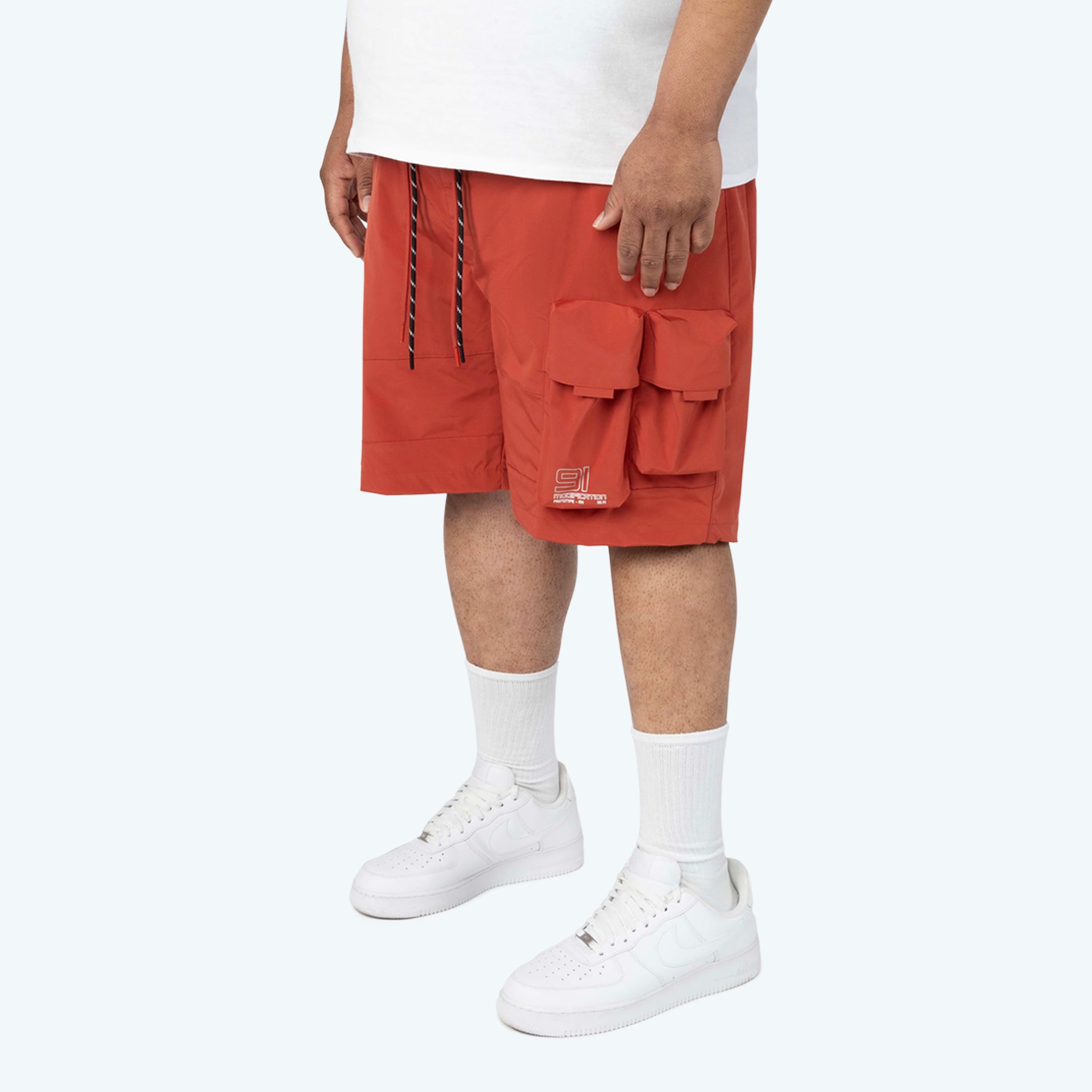 Big and Tall - Utility Cargo Shorts - Tandoori Spice
