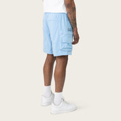 Lounge Utility Cargo Shorts - Alaskan Blue