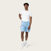 Lounge Utility Cargo Shorts - Alaskan Blue