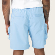 Lounge Utility Cargo Shorts - Alaskan Blue
