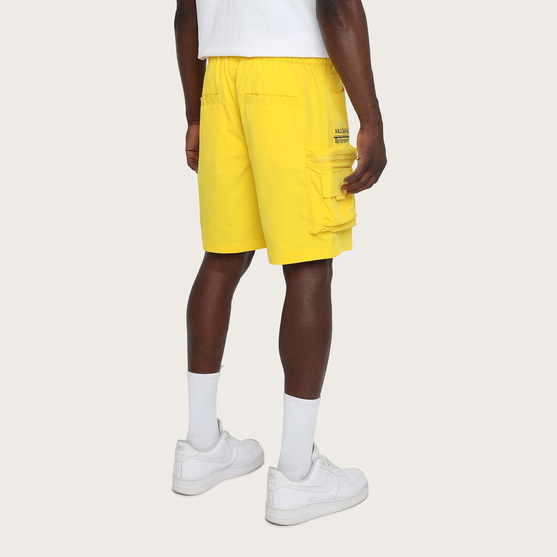 Lounge Utility Cargo Shorts - Canary