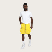 Lounge Utility Cargo Shorts - Canary