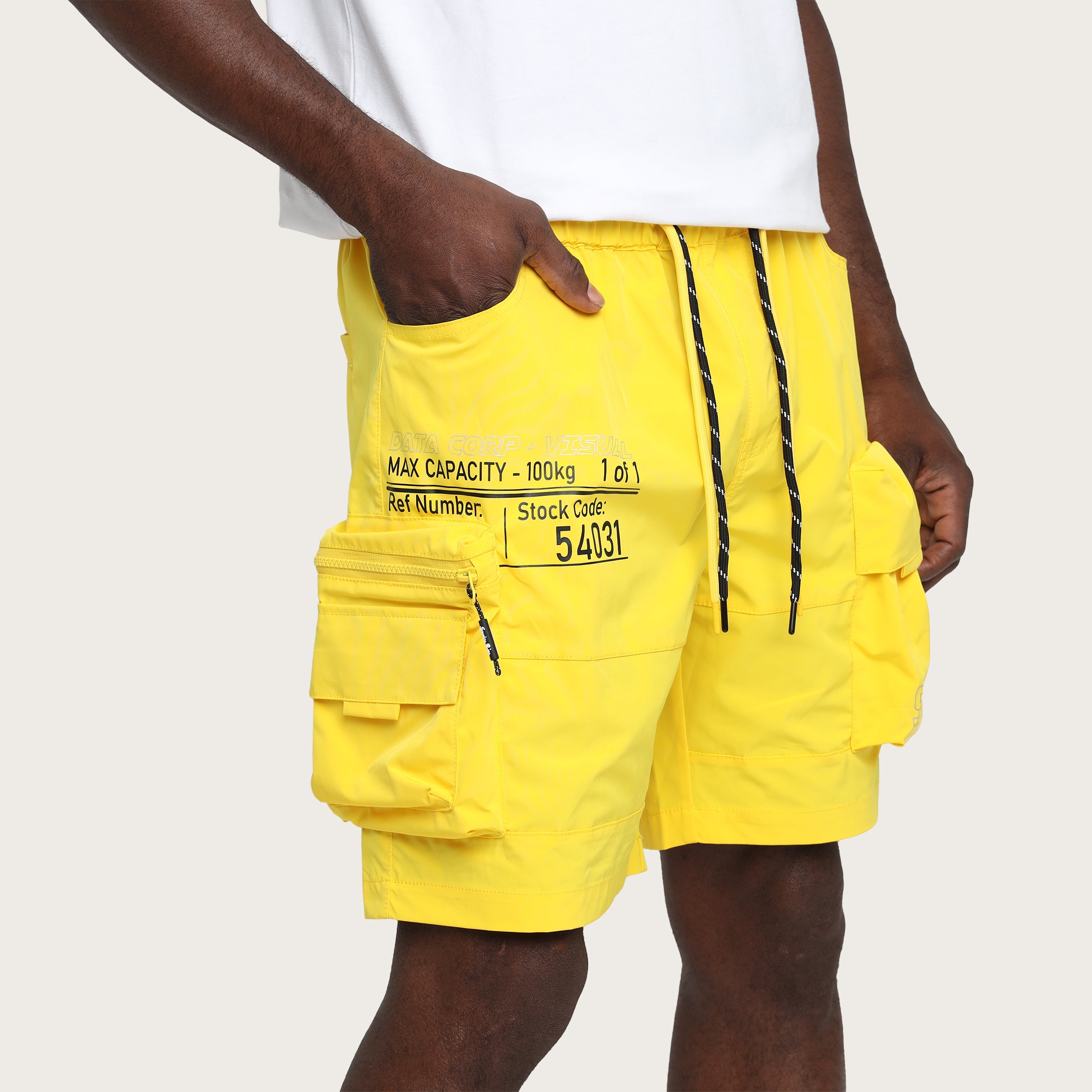 Lounge Utility Cargo Shorts - Canary