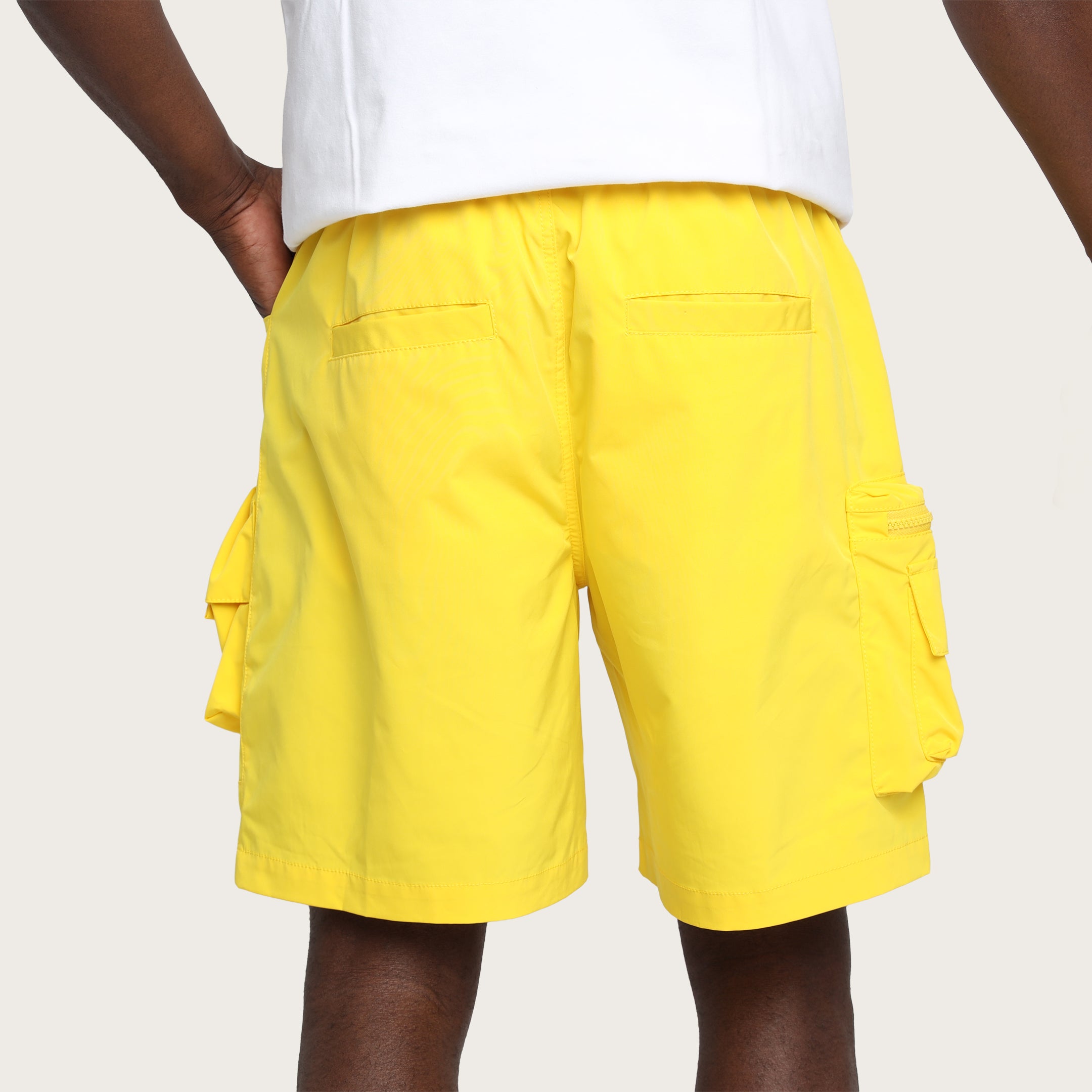 Lounge Utility Cargo Shorts - Canary