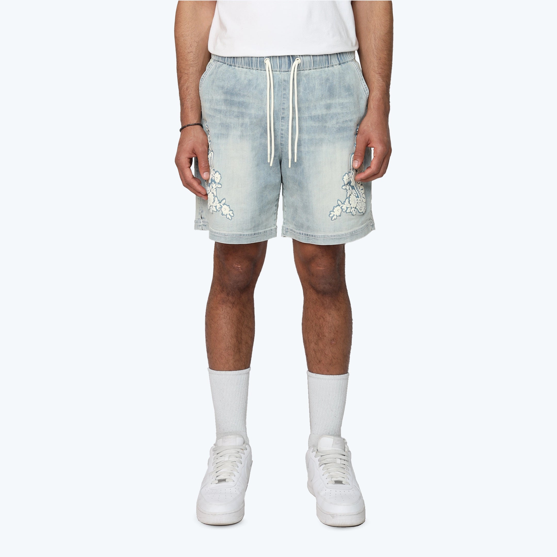 Country Club Lounge Shorts - Elm Blue