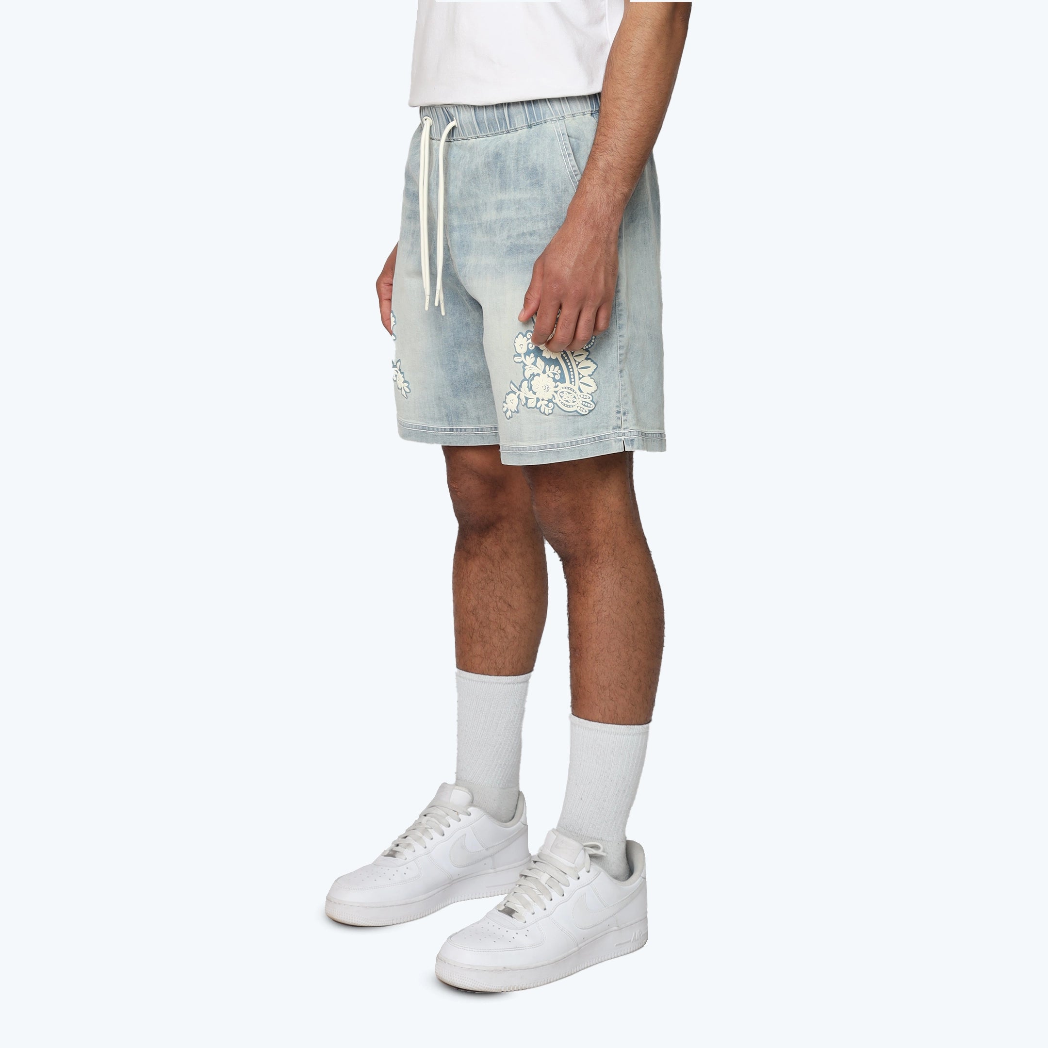 Country Club Lounge Shorts - Elm Blue