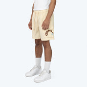 Dystopia Twill Lounge Shorts - Pearl