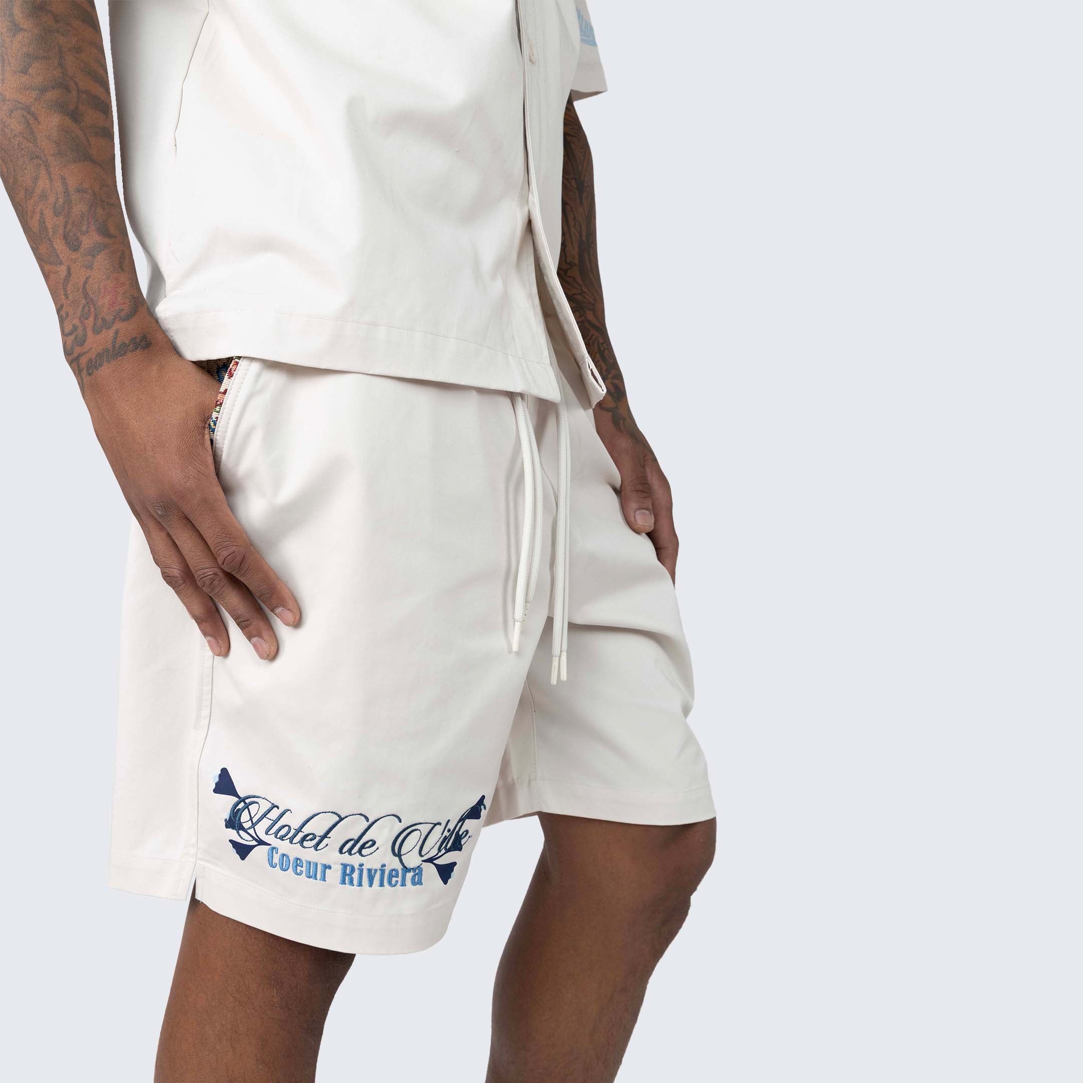 Lounge Tapestry Twill Shorts