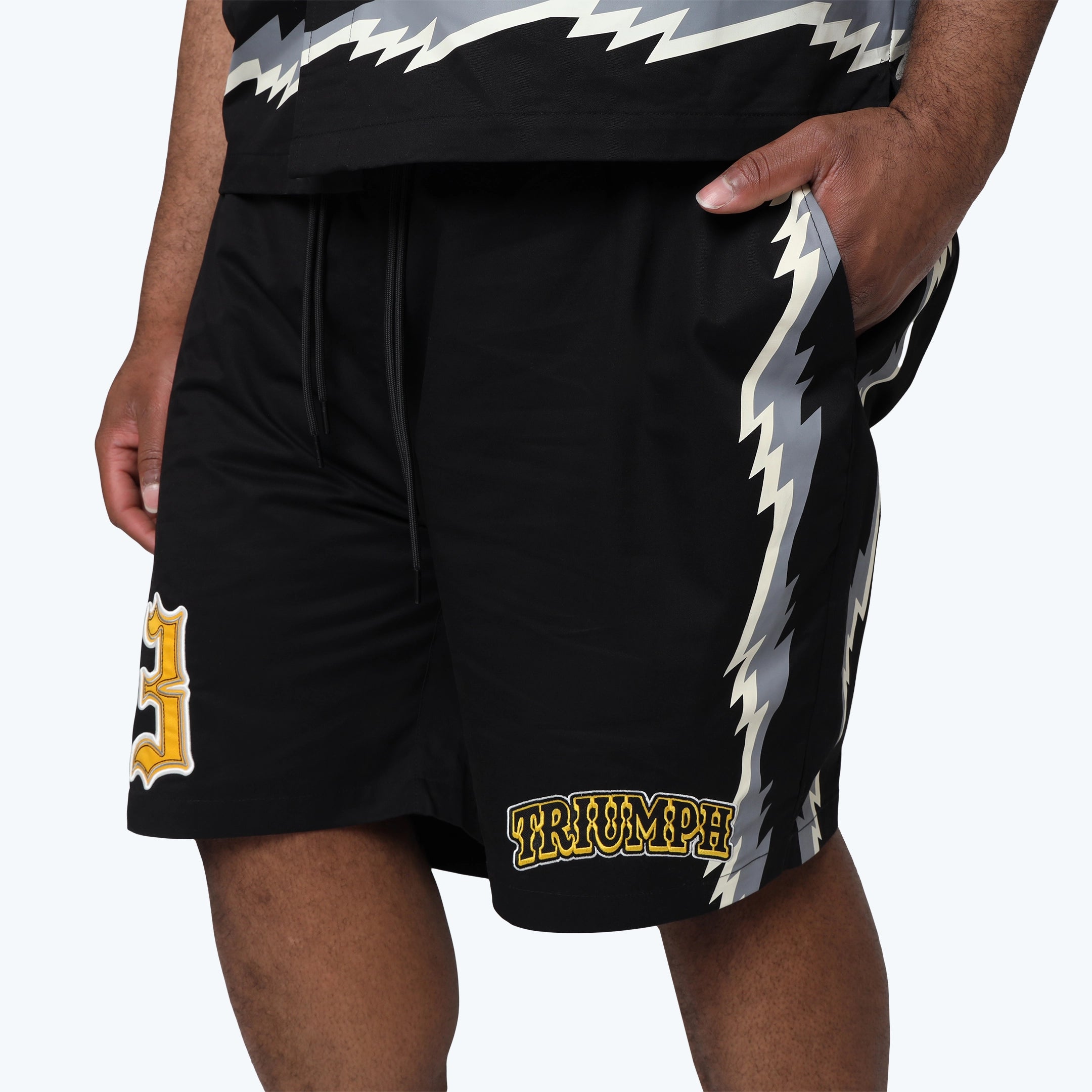 Big and Tall - Triumph Woven Shorts - Black