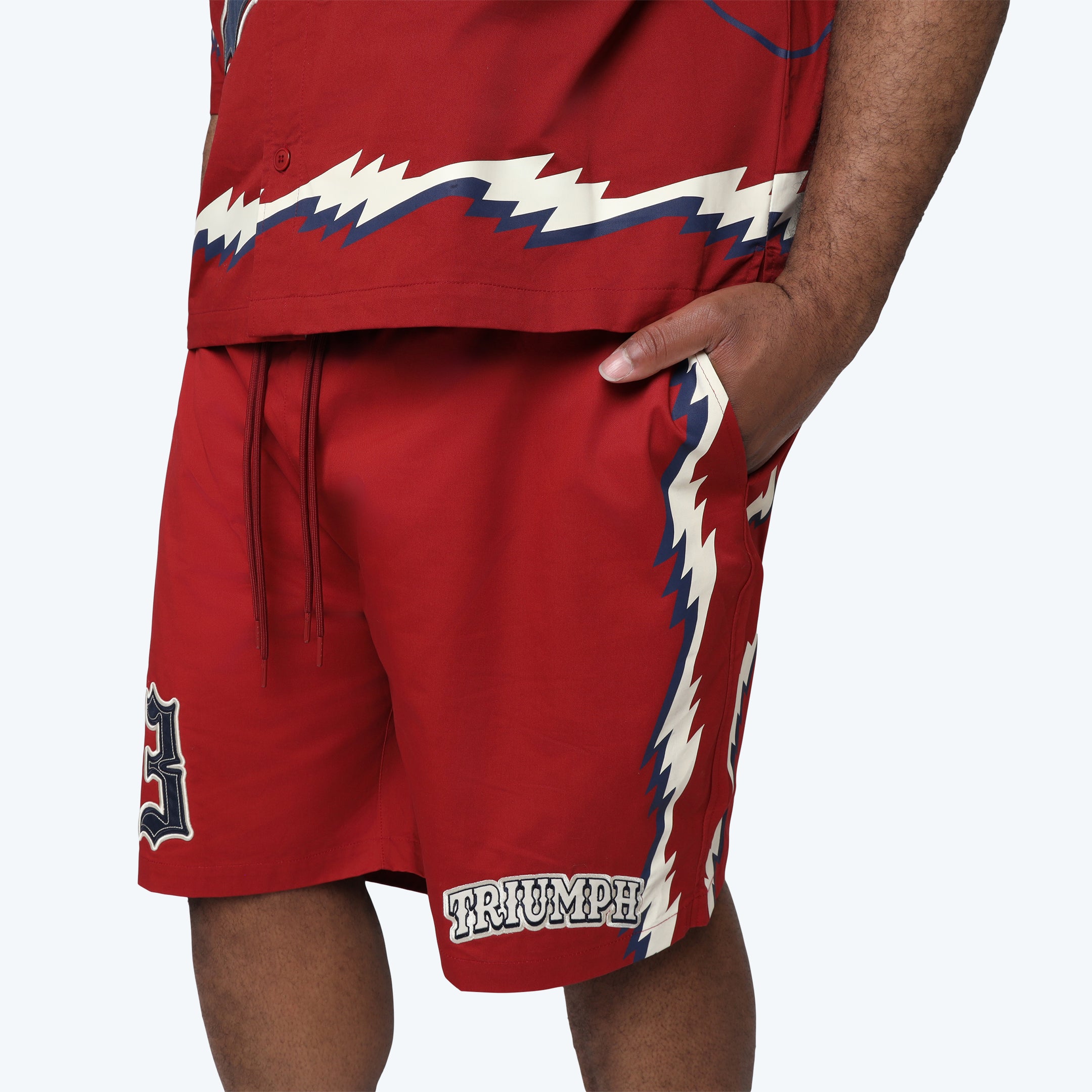 Big and Tall - Triumph Woven Shorts - Syrah