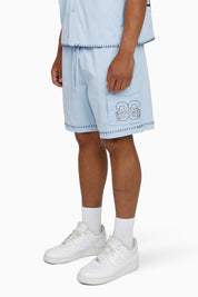 Infinite Ambition Woven Shorts - Blue Bell