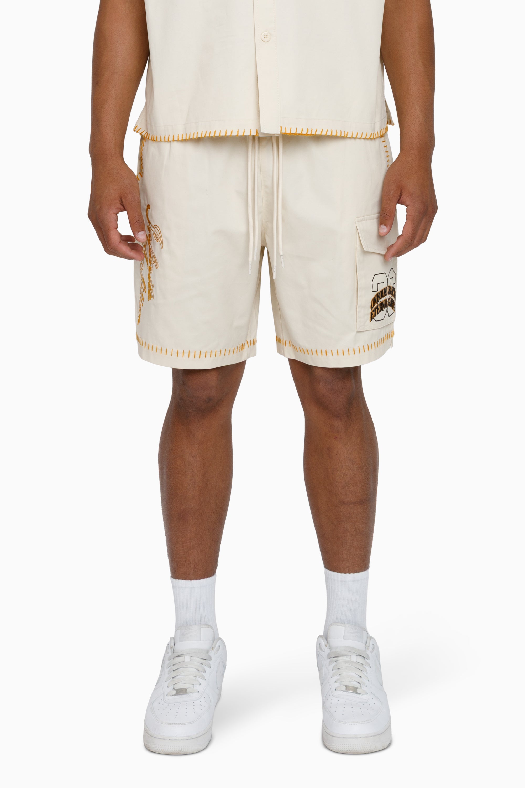 Infinite Ambition Woven Shorts - Pristine