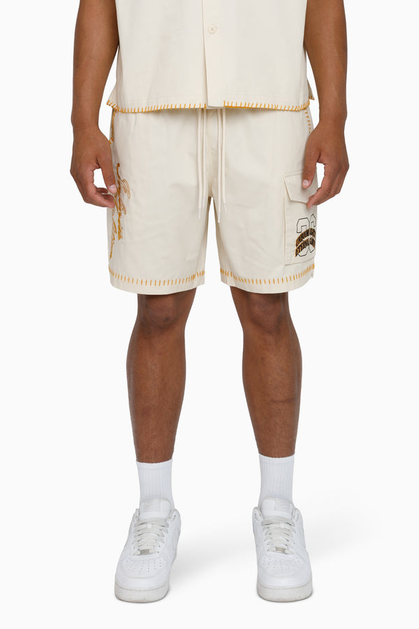 Infinite Ambition Woven Shorts - Pristine
