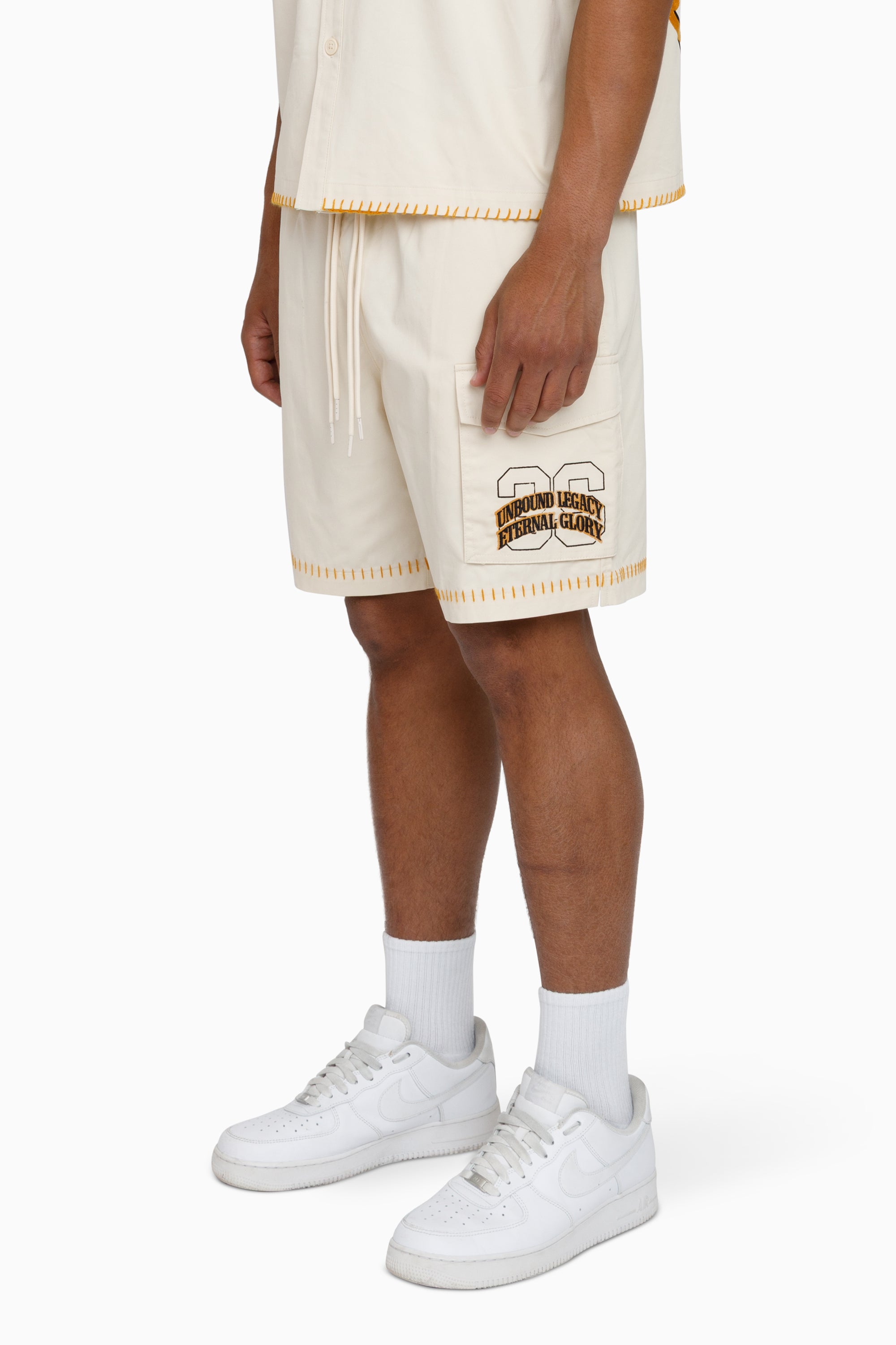Infinite Ambition Woven Shorts - Pristine
