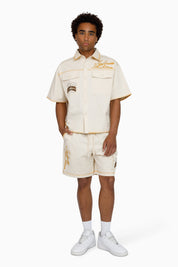 Infinite Ambition Woven Shorts - Pristine