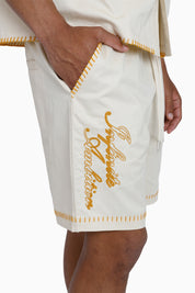 Infinite Ambition Woven Shorts - Pristine