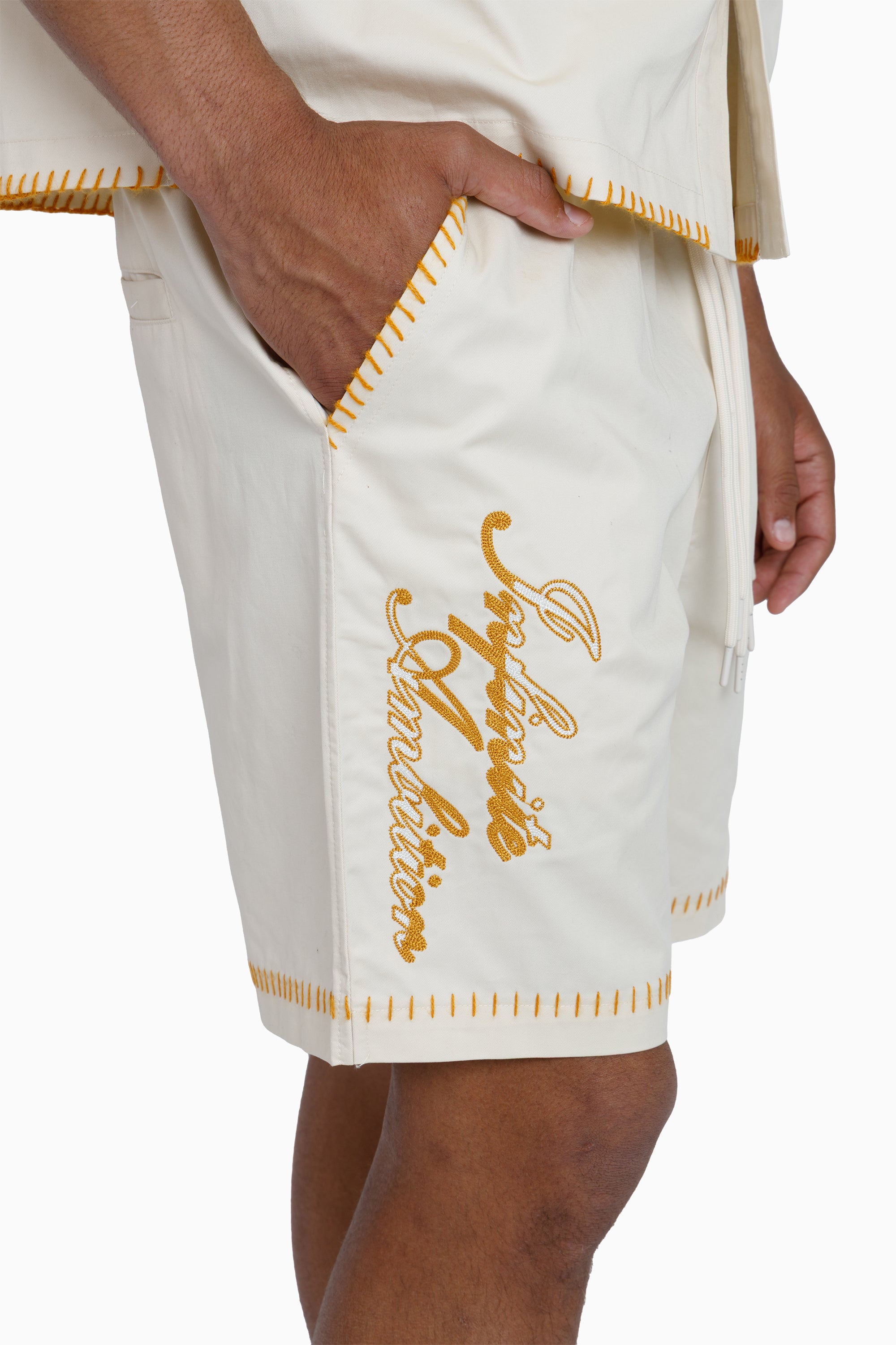 Infinite Ambition Woven Shorts - Pristine