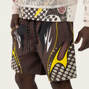 Lounge Republic Windbreaker Shorts - Bracken