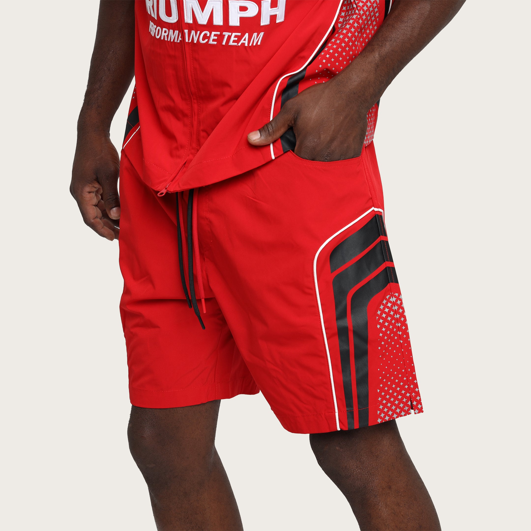 Lounge Triumph Race Shorts - True Red