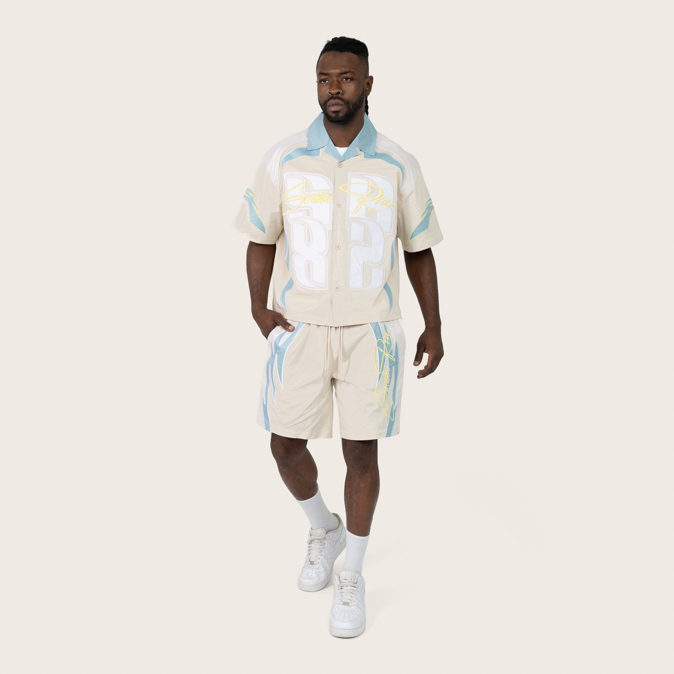 Lounge Seize The Moment Woven Shorts - Turq