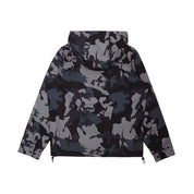 Smoke Rise Windbreaker Utility Jacket - Stone Camo