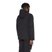 Smoke Rise Windbreaker Utility Jacket - Black