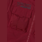 Windbreaker Utility Jacket - Burgundy