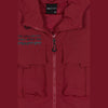 Windbreaker Utility Jacket - Burgundy