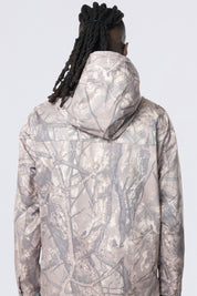 Utility Windbreaker Jacket - Khaki Hunting Camo