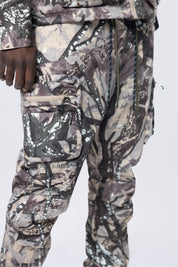 Utility Windbreaker Pants - Olive Hunting Camo