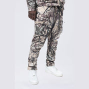 Smoke Rise Utility Windbreaker Pants - Olive Hunting Camo