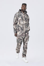 Utility Windbreaker Pants - Olive Hunting Camo