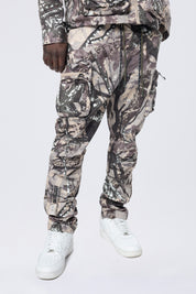 Utility Windbreaker Pants - Olive Hunting Camo