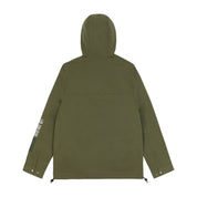 Smoke Rise Windbreaker Utility Jacket - Olive