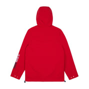 Smoke Rise Windbreaker Utility Jacket - Red