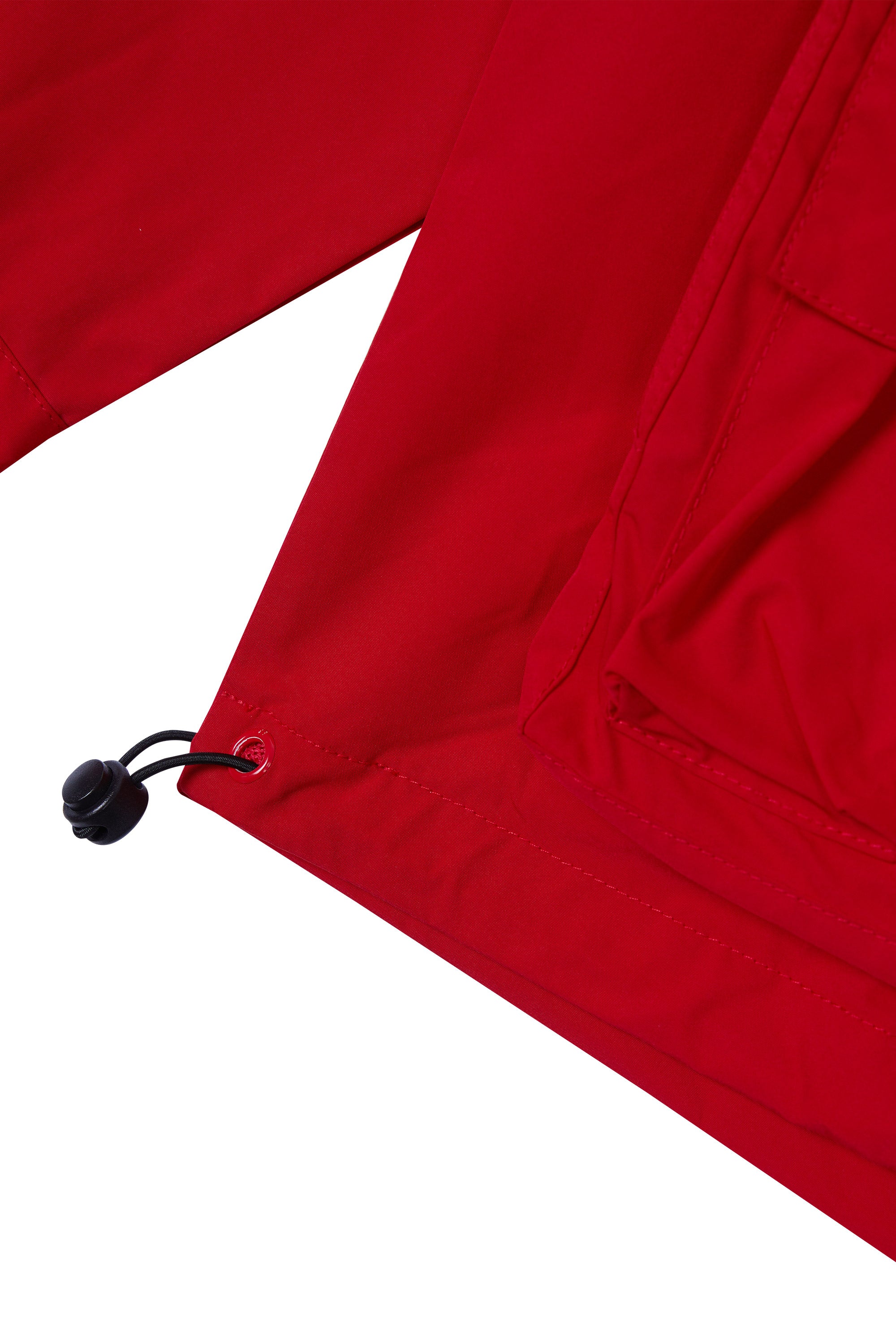 Windbreaker Utility Jacket - Red
