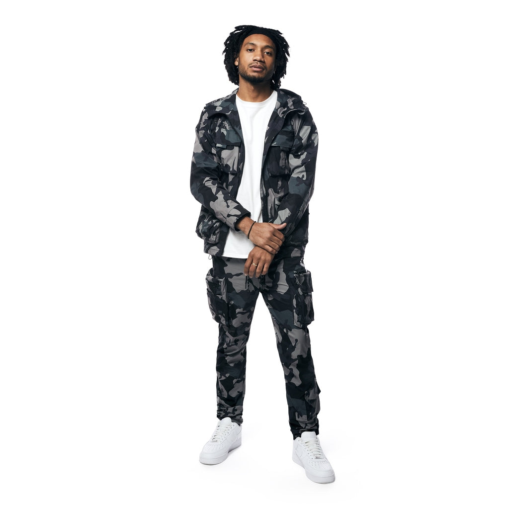 Smoke Rise Windbreaker Utility Pants - Stone Camo