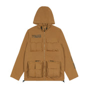 Smoke Rise Windbreaker Utility Jacket - Timber