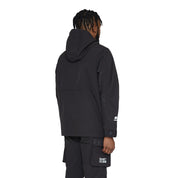 Smoke Rise Windbreaker Utility Jacket - Black