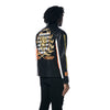 Vegan Leather Racing Jacket - Orange