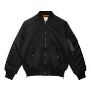 Smoke Rise MA1 Bomber Jacket - Black