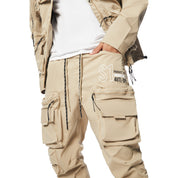 Smoke Rise Utility Windbreaker Cargo Pants - Khaki