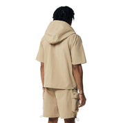 Smoke Rise Utility Windbreaker SS Jacket - Khaki